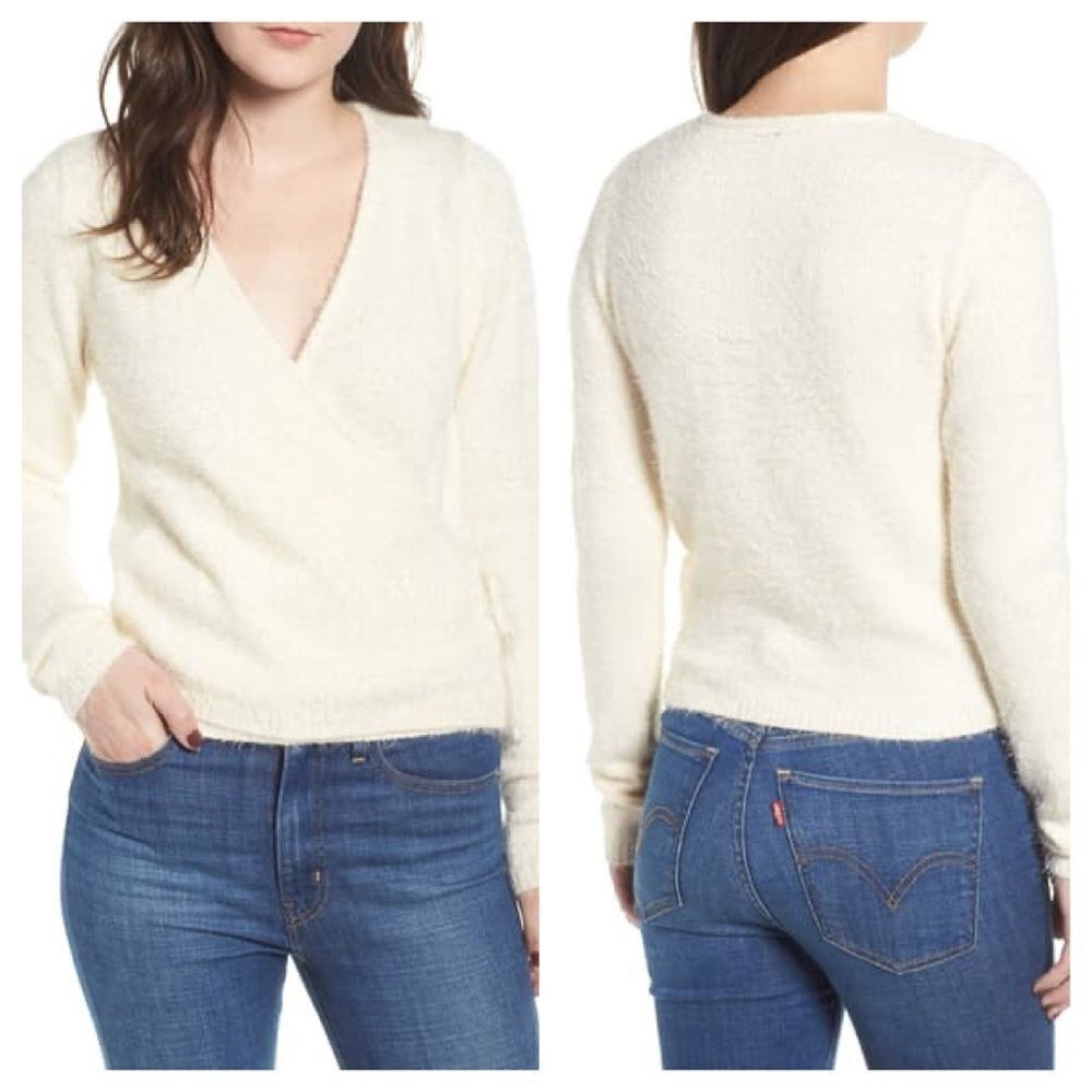 Love by Design Wrap Front Sweater